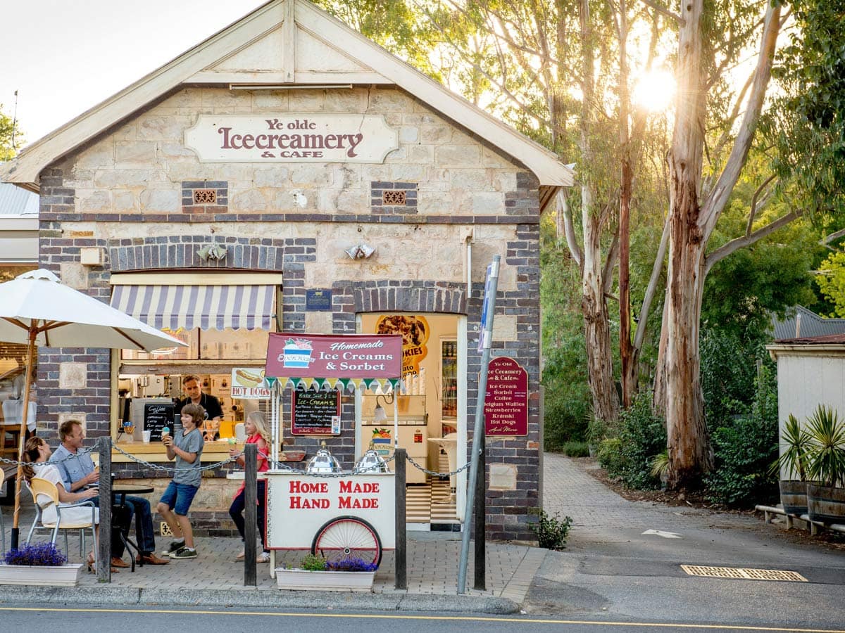 Ye Olde Ice Creamery in Hahndorf