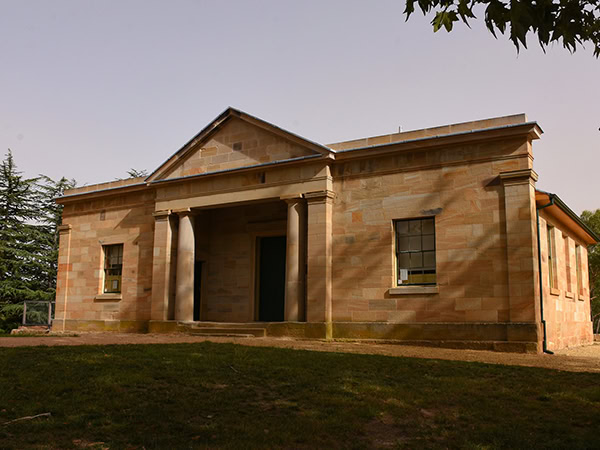 Hartley Courthouse in Hartely Historic village, one of the ghost towns in NSW