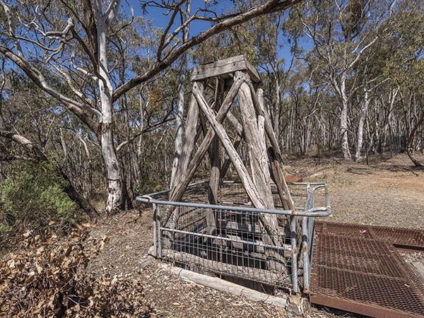 Valentines Mine, Hill End, one of the ghost towns NSW