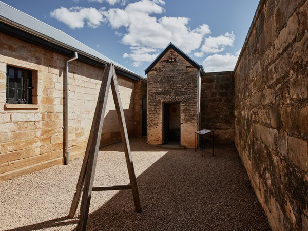 the exterior of Richmond Gaol