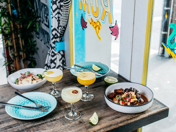 bottomless tropical daiquiri lunch at Rosie Campbell’s