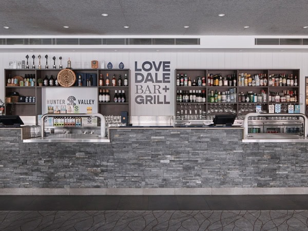 the Lovedale Bar + Grill in Rydges Hunter Valley