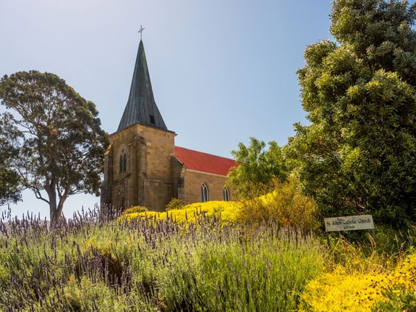 the St John the Evangelist Catholic Church in Richmond