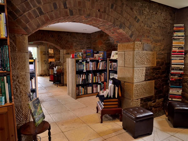 a look inside The Book Cellar in Campbell Town