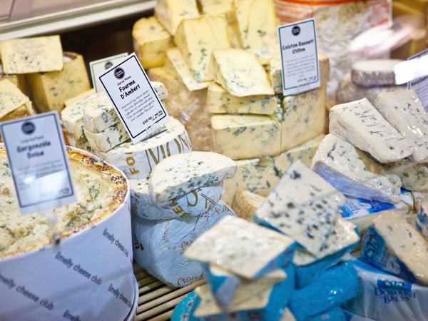 gourmet cheese at The Smelly Cheese Co, Adelaide Central Market