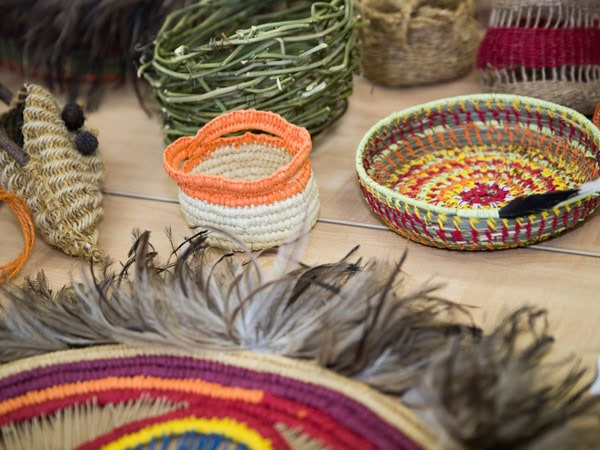 arts and crafts at Walyalup Aboriginal Cultural Centre