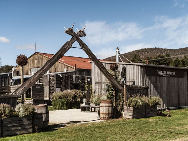 the Willie Smith's Apple Shed in Huon Valley