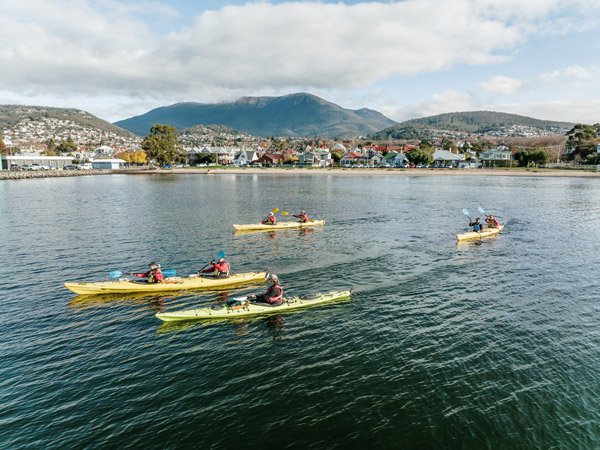a Hobart City Tour with Roaring 40°s Kayaking
