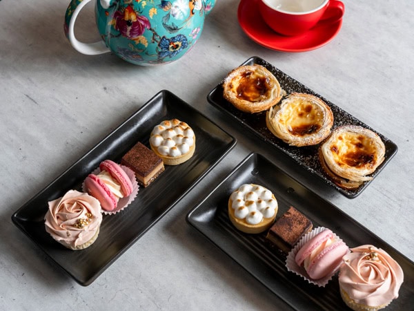 sweets and pastries at Bar Amelie, Perth
