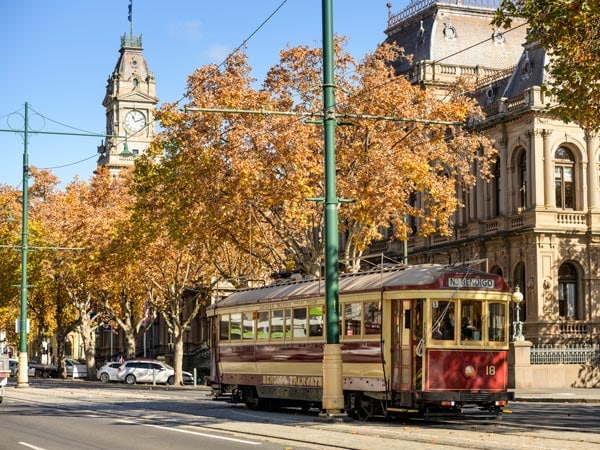 Bendigo tram in Victoria