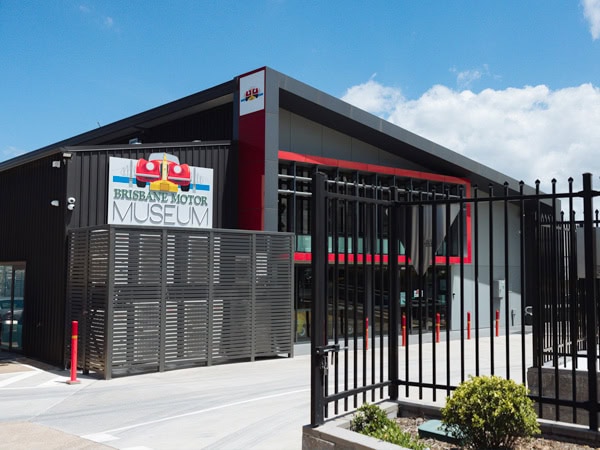 the exterior of Brisbane Motor Museum