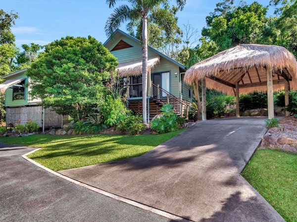 the Bali villa at Discovery Park Airlie Beach