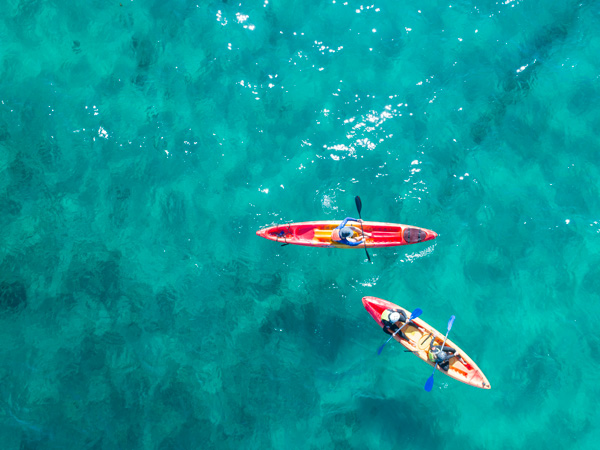 kayaking in Byron Bay with Go Sea Kayak