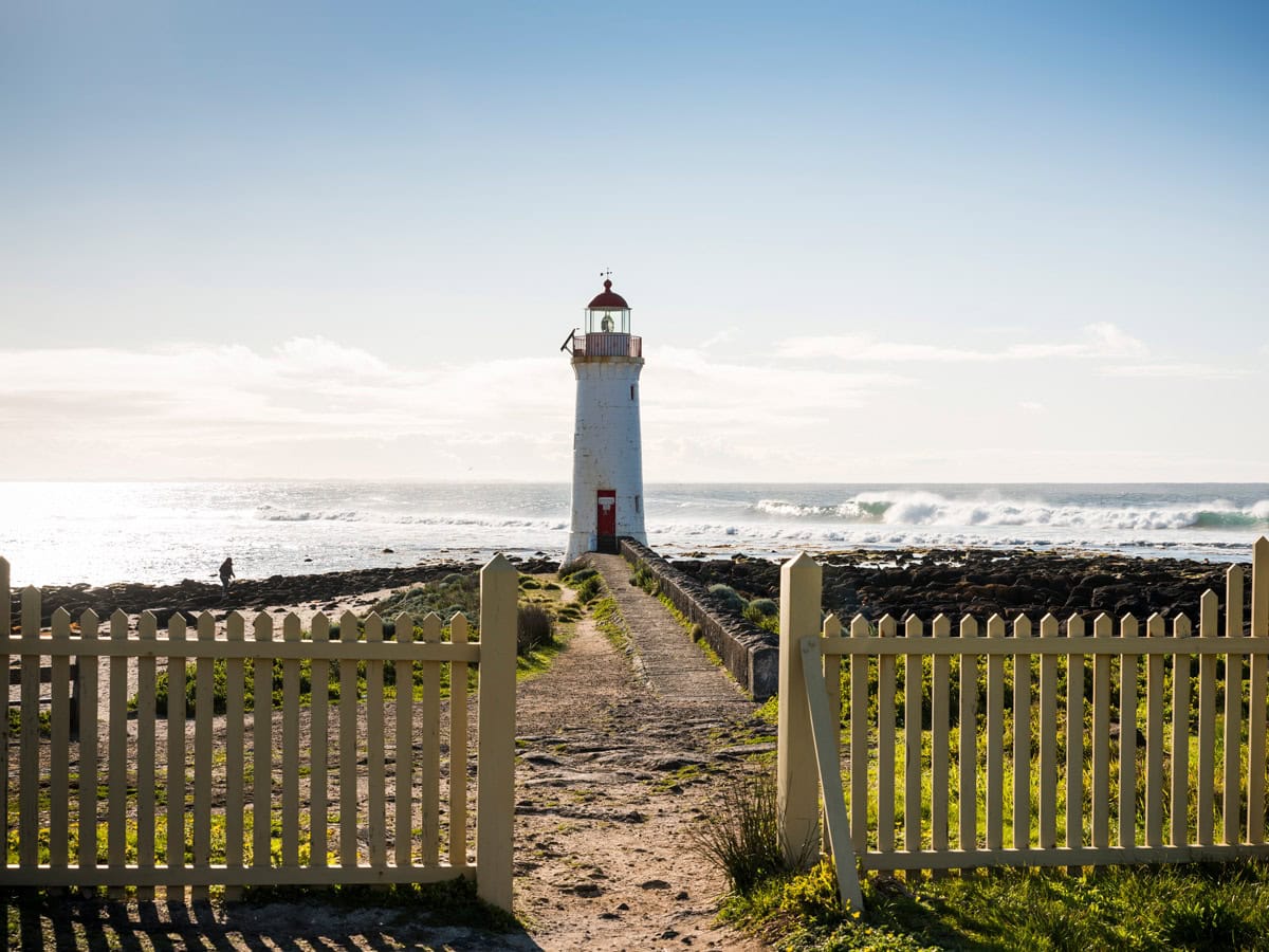 the lighthouse on Griffiths Island