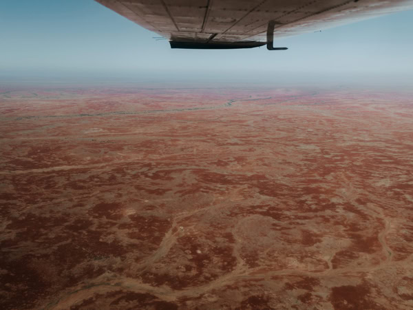 a scenic flight above Kati Thanda-Lake Eyre, SA