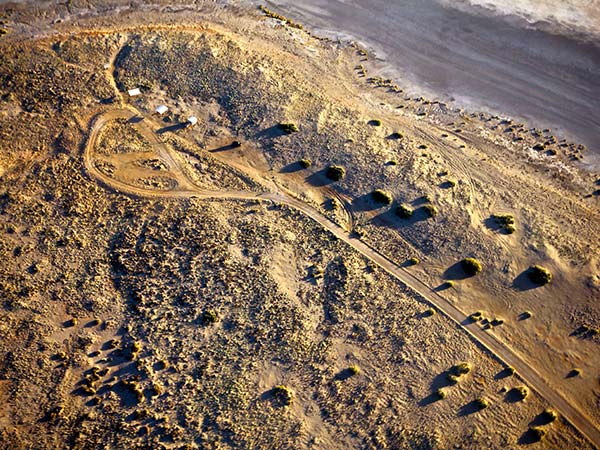 Veduta aerea del Parco Nazionale Kati Thanda-Lake Eyre