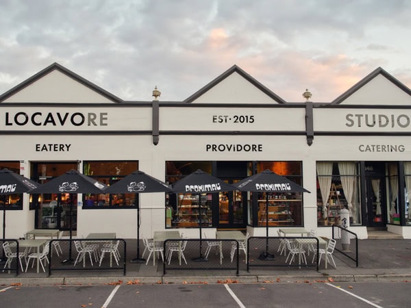 the cafe exterior of Locavore Studio, Yarra Valley