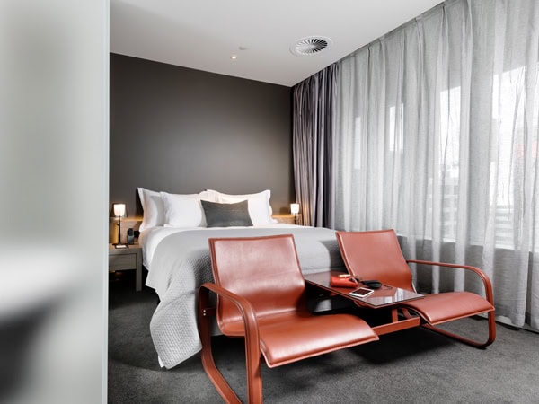 the room at The Melbourne Hotel, Perth