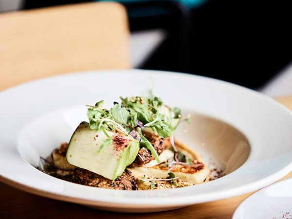 a close-up of a dish at My Little Kitchen, Yarra Valley