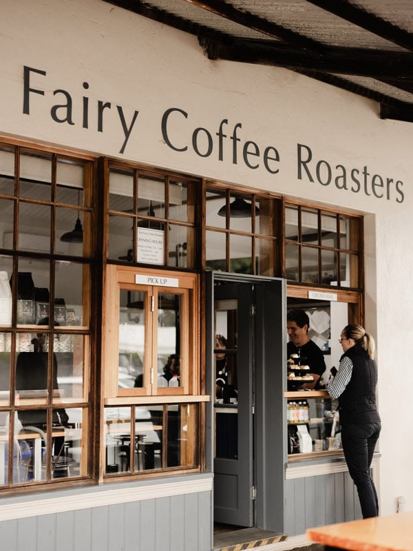 the exterior of Port Fairy Coffee Roasters
