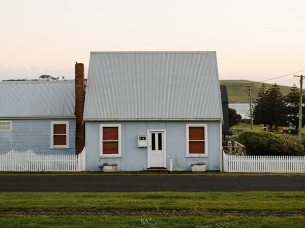 Stanley village in Tasmania