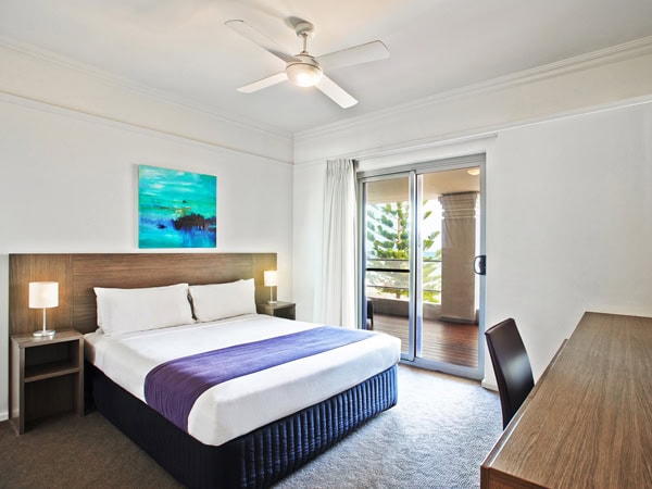 the room interior of The Cottesloe Beach Hotel, Perth