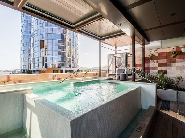 the vitality pool at The Ritz Carlton Perth