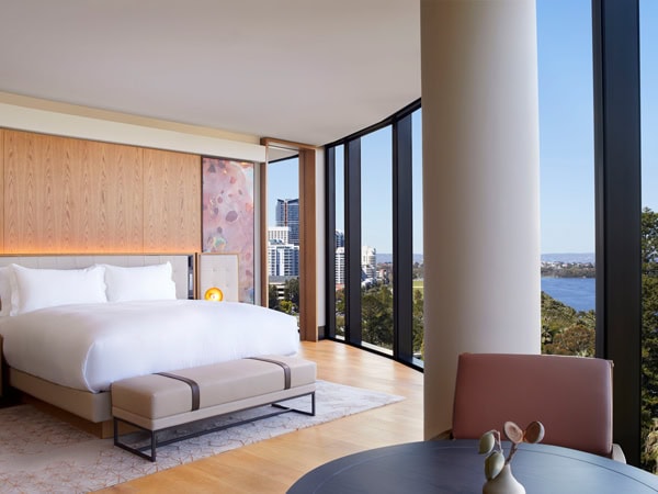 the Studio Swan River Room at Ritz Carlton Perth