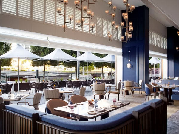 the Hearth restaurant at The Ritz Carlton Perth