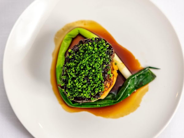 a close-up of food on a plate at The Transcontinental Hotel, Brisbane