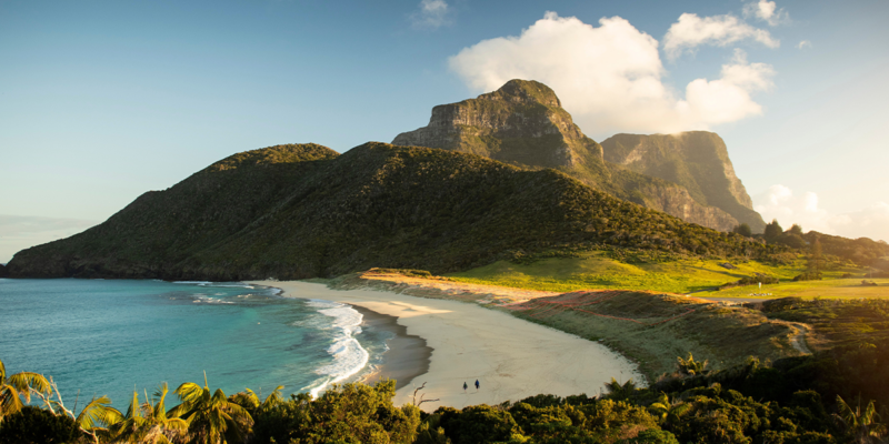 View of Lord Howe Island