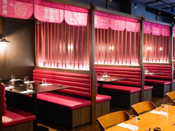 empty chairs and tables at Bird's Nest, Brisbane