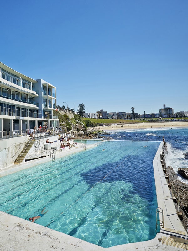 the Bondi Icebergs in Sydney