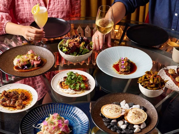 a feast of Japanese dishes at the Boom Boom Room, Brisbane