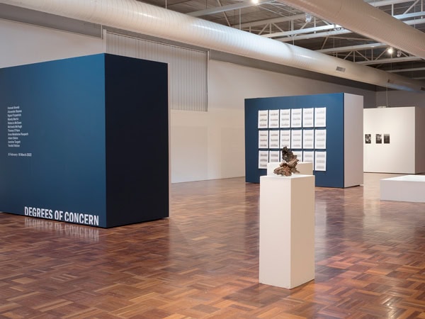 the degree of concern exhibit at Canberra School of Art & Design Gallery