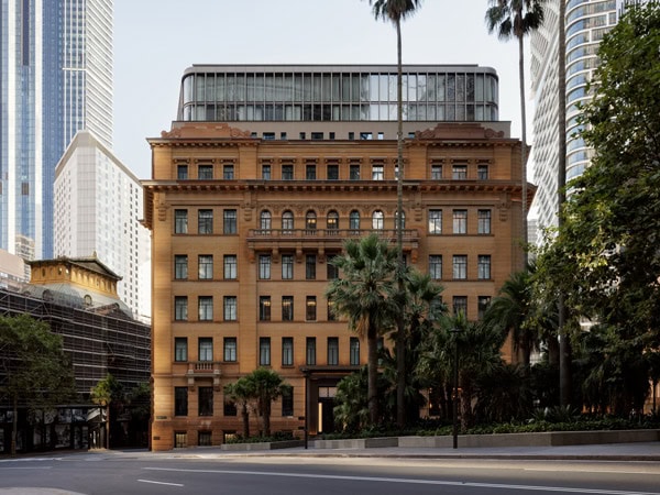 the hotel exterior of Capella, Sydney