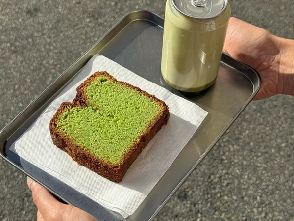 pandan-flavoured bread at Croff Bakehouse, Perth