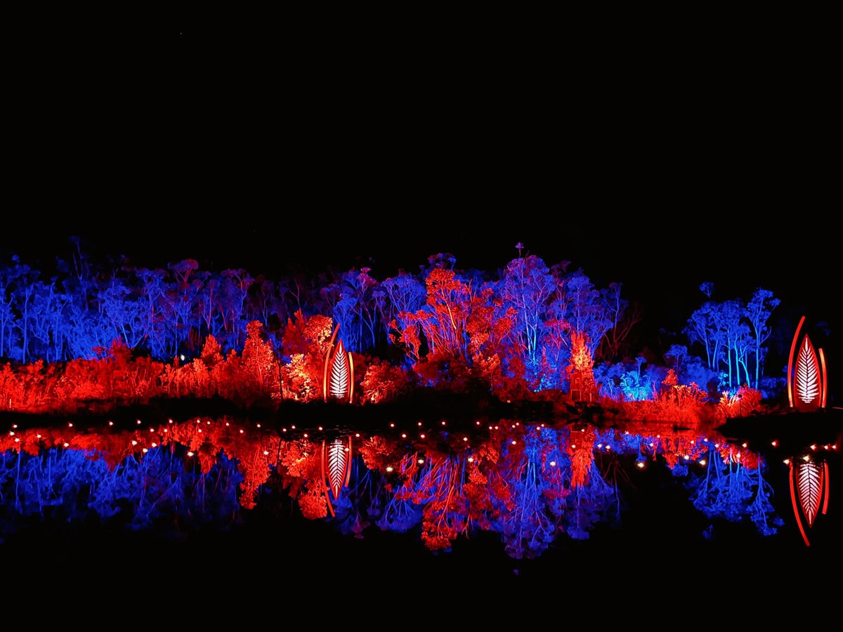 Illumina Light Show on K'gari (formerly Fraser Island)