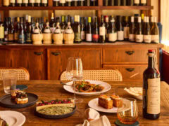 dining at Pilloni, Brisbane