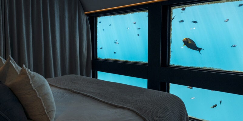 Sleeping at Australia’s first underwater hotel will blow your mind