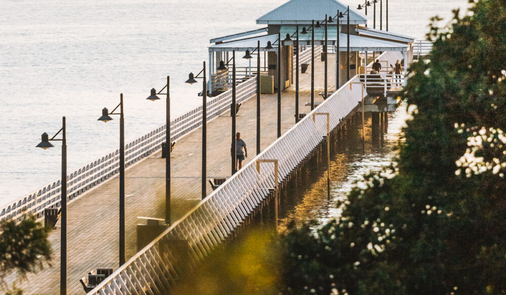 the Shorncliffe Pier in Brisbane