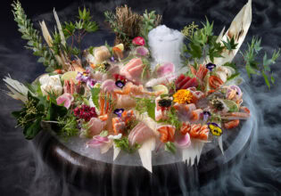 the signature platter at Sokyo, The Star Brisbane