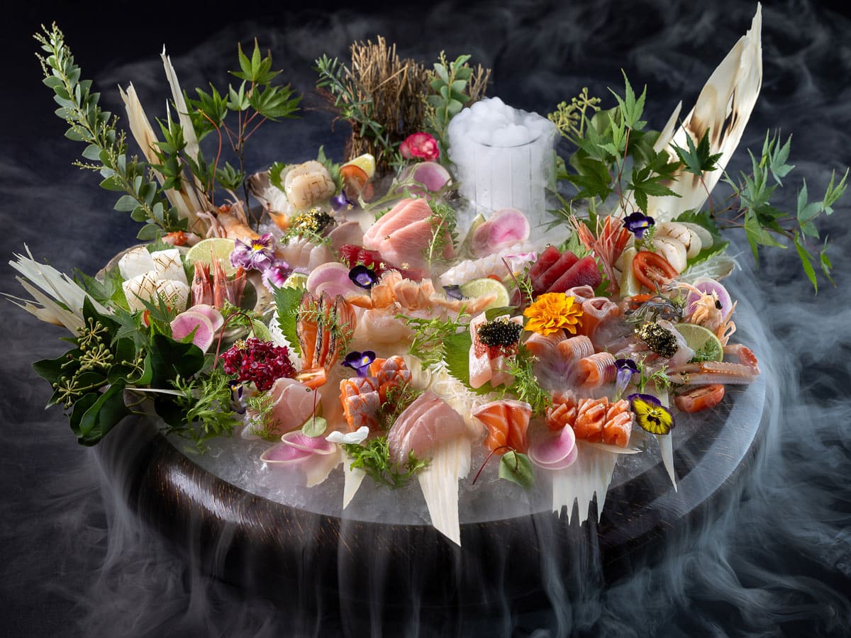 the signature platter at Sokyo, The Star Brisbane