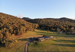 Aerial view of Hanging Rock Views