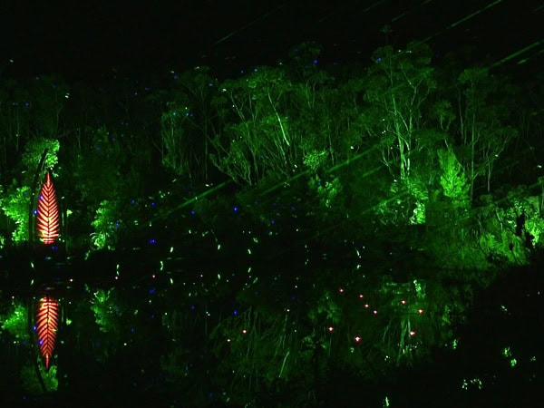 Illumina Light Show on K'gari (formerly Fraser Island)