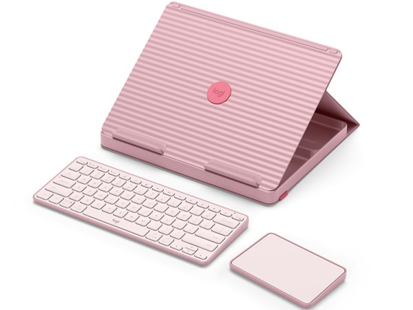 The logitech pop up laptop