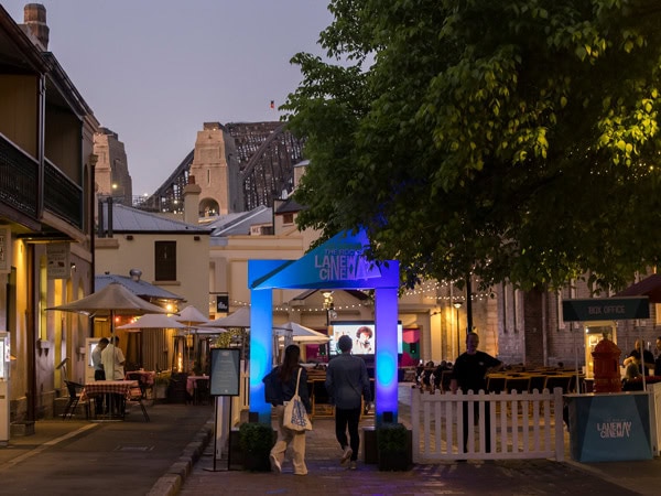 the Laneway Cinema at The Rocks, Sydney, NSW