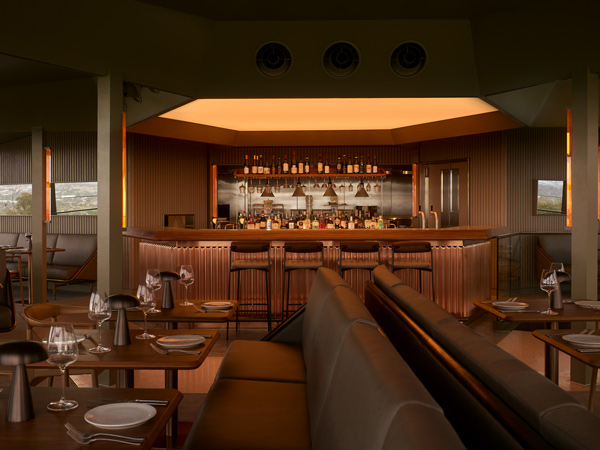 the restaurant interior of Lunetta & Lunetta Trattoria, NSW