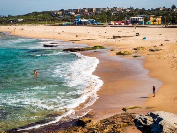 the Maroubra Beach National Surfing Reserve in Sydney