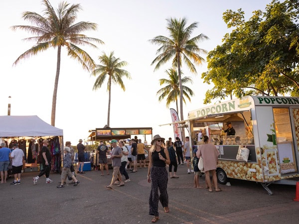 the Mindil Beach Sunset Market in Darwin